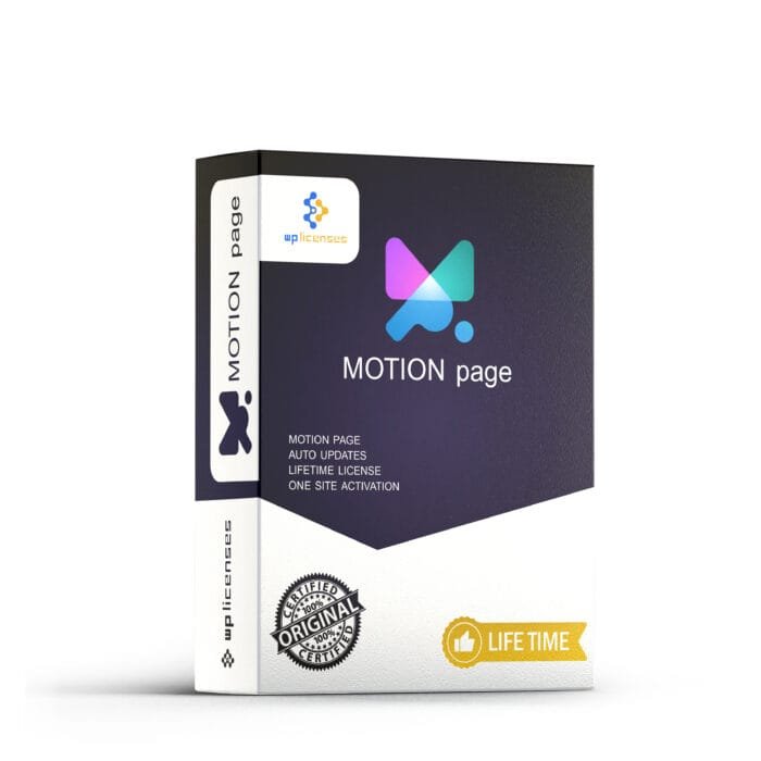 Motion page